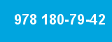 978 180-79-42 978 180-79-42